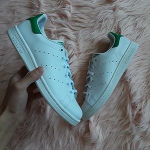 Adidas Stan Smiths Kids Size But Fit Women New